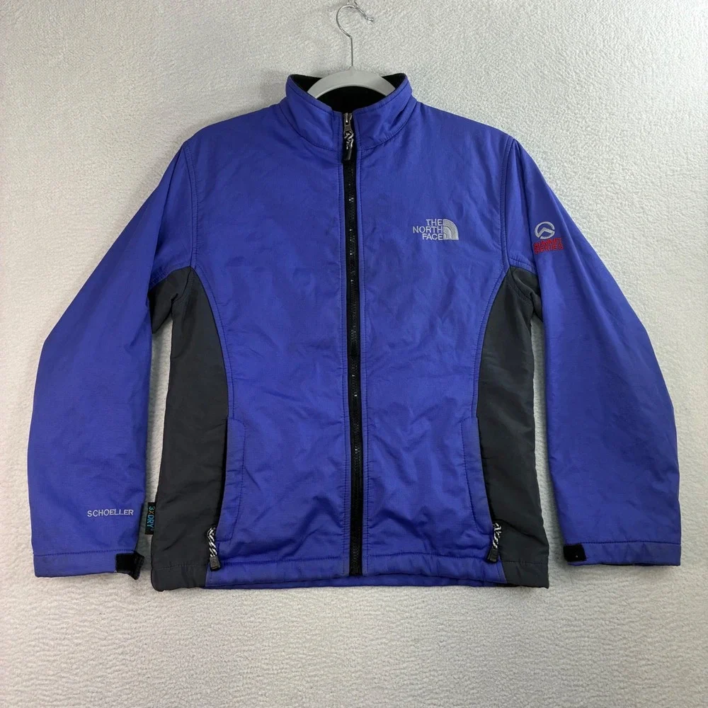 The‎ North Face Summit Series Jacket Women M Blue Schoeller 3XDRY Softshell TNF